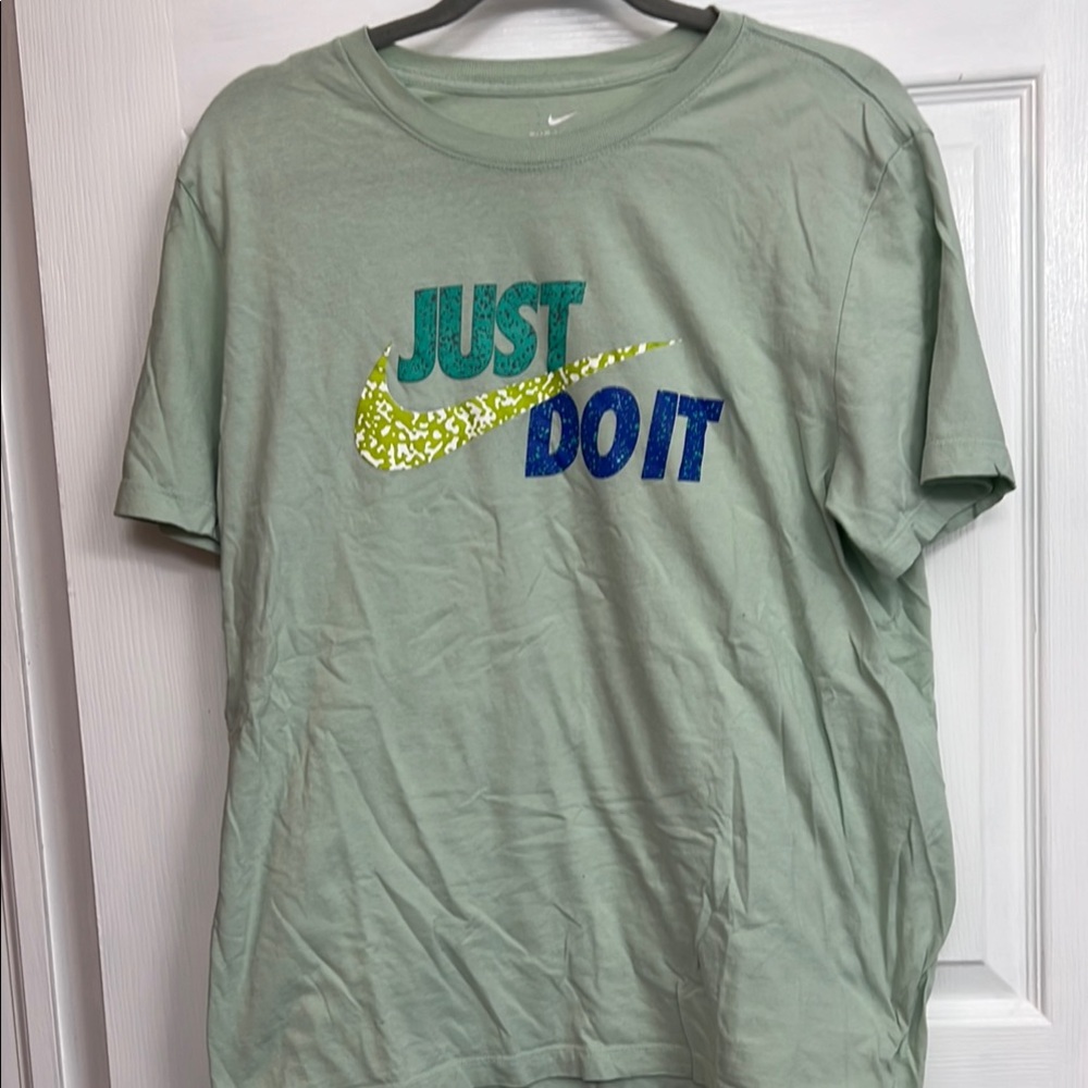 Nike Sage Green Tee with Graphic